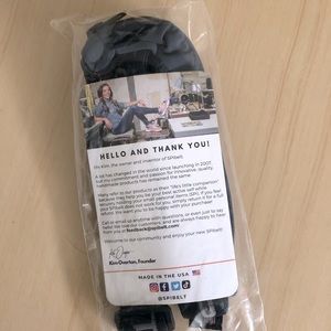 SPIbelt running belt, anthracite gray, NWT